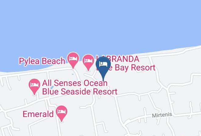Dodecanese - Matoula Beach Maps