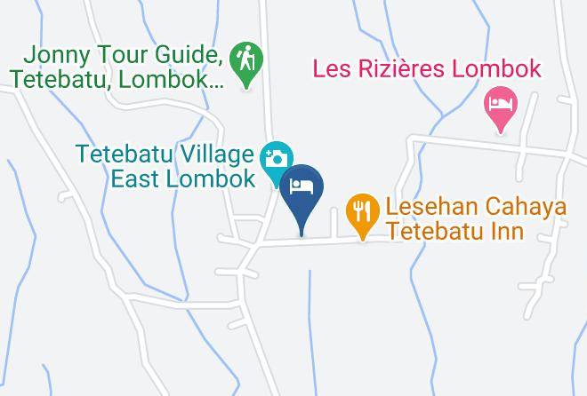 Lombok Timur - Matra Bungalows Maps