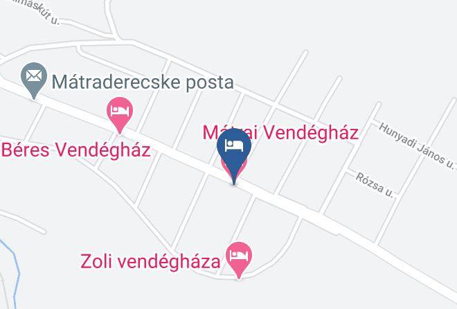 Matraderecske - Matrai Vendeghaz Maps