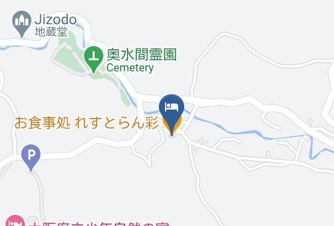 Kaizuka City - Matsuba Onsen Takinoyu Maps