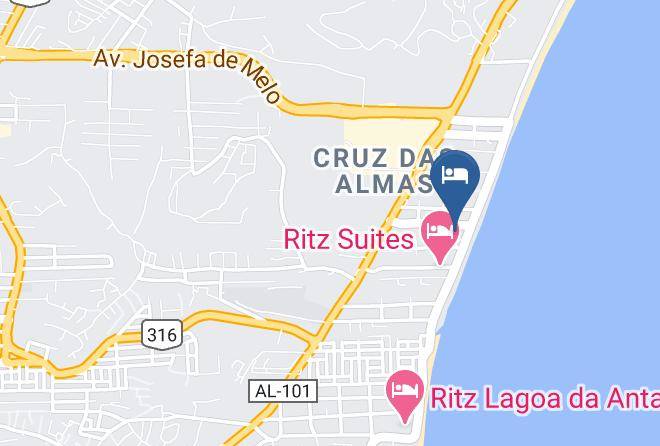Maceio - Matsubara Hotel Maps