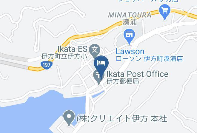Ikata Townnishiuwa District - Matsuchiya Ryokan Maps