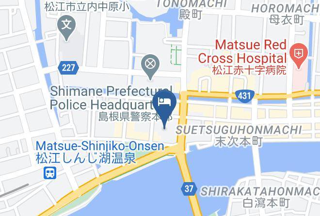 Matsue City - Matsue New Urban Hotel Maps