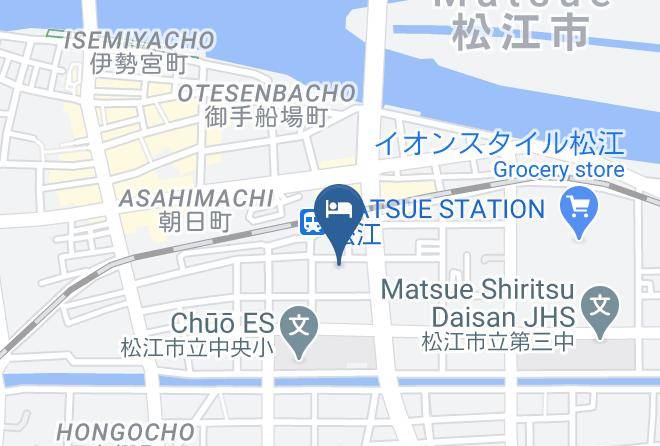 Matsue City - Matsue Plaza Hotel Annex Maps