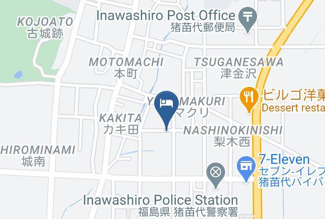 Inawashiro Townyama District - Matsuiso Maps