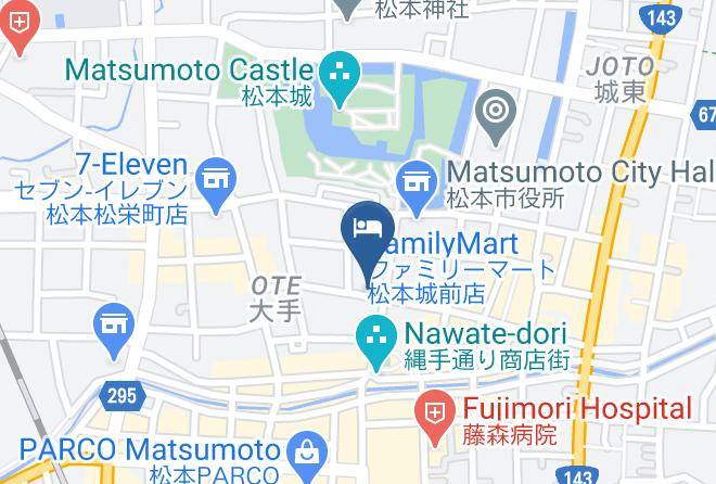 Matsumoto City - Matsumoto Marunouchi Hotel Maps