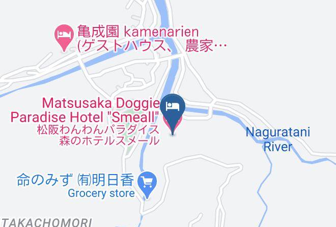Matsusaka Doggie Paradise Hotel Smeall Map