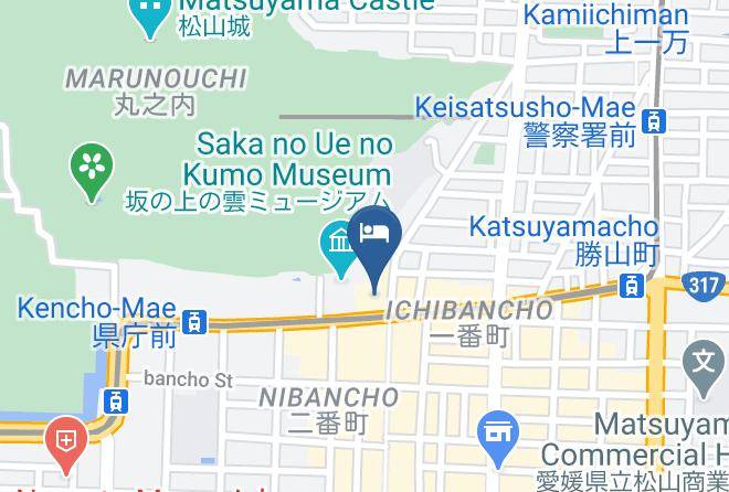 Matsuyama Tokyu Rei Hotel Map