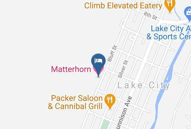 Hinsdale - Matterhorn Motel Maps