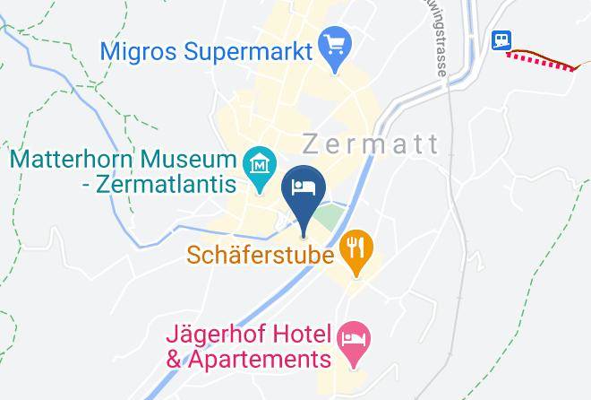 Matterhornblick Hotel Map