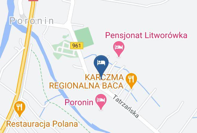 Tatrzanski - Matuska Pensjonat Maps