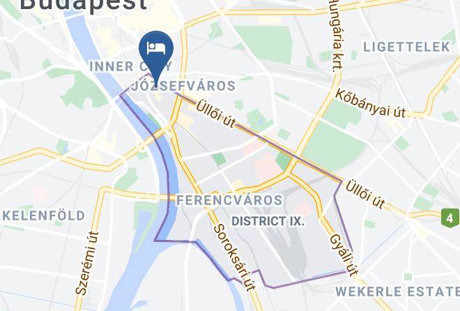 Budapest 9 Kerulet - Matyas Szallo Maps