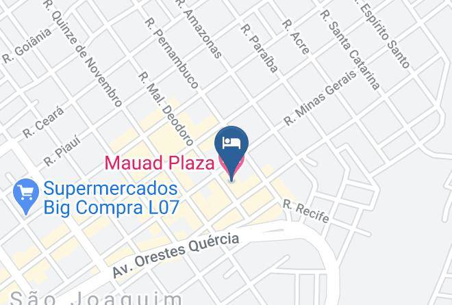 Sao Joaquim Da Barra - Mauad Plaza Hotel Maps
