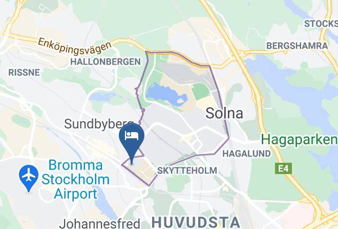 Solna - Maude's Hotel Solna Business Park Maps
