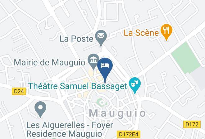 Herault - Mauguio Center Hotel Maps