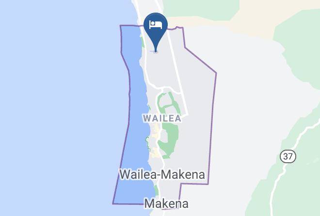Aston Maui Hill Resort Map