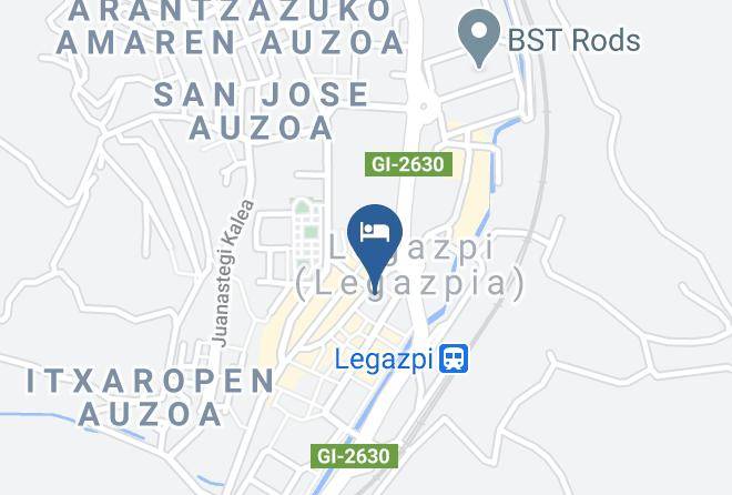 Gipuzkoa - Hotel Mauleon Maps