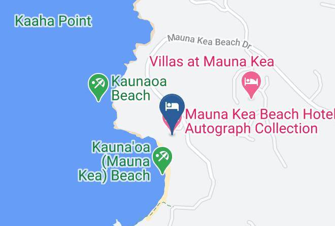 Hawaii - Mauna Kea Beach Hotel Autograph Collection Maps