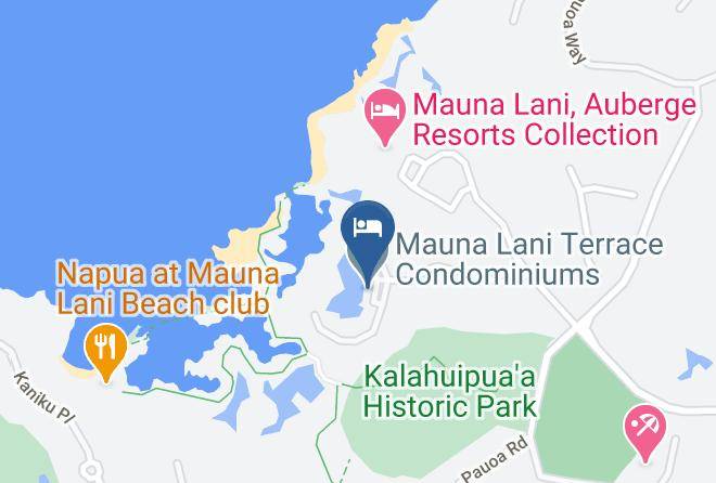 Hawaii - Mauna Lani Terrace Condominiums Maps
