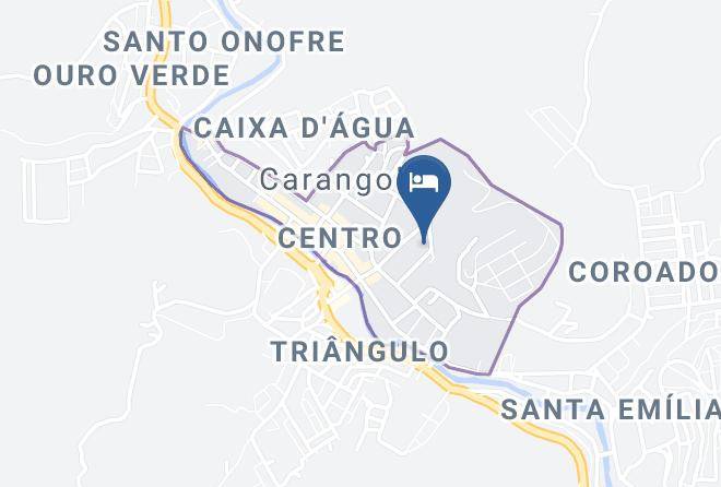 Carangola - Mauraci Hotel Maps