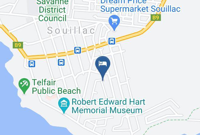 Souillac - Mauritius Holiday Maps