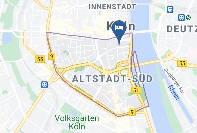 Mauritius Komfort Hotel Map