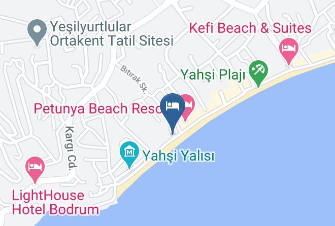 Bodrum - Mausolos Beach Hotel Maps