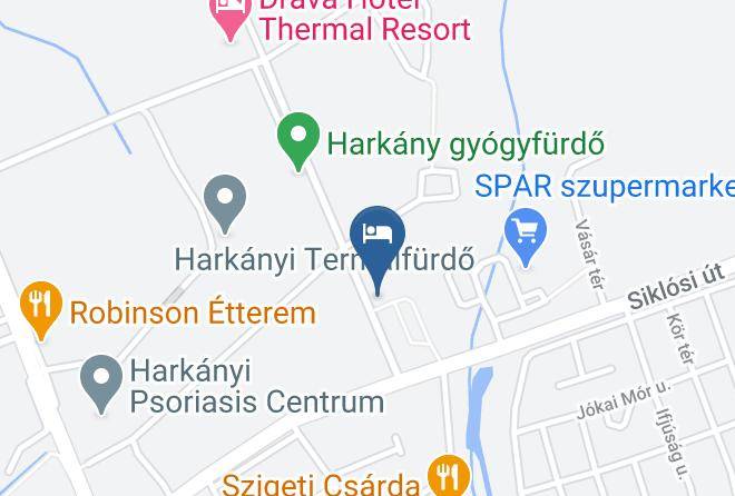 Harkany - Mav Gyogyhaz Maps