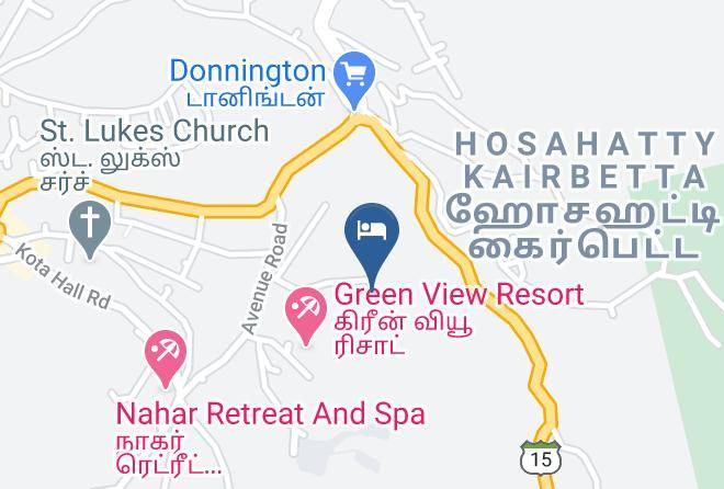 Mav Hill Top Resort Map