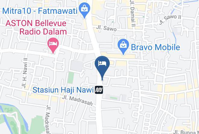 Jakarta Selatan - Maven Fatmawati Hotel Jakarta Maps