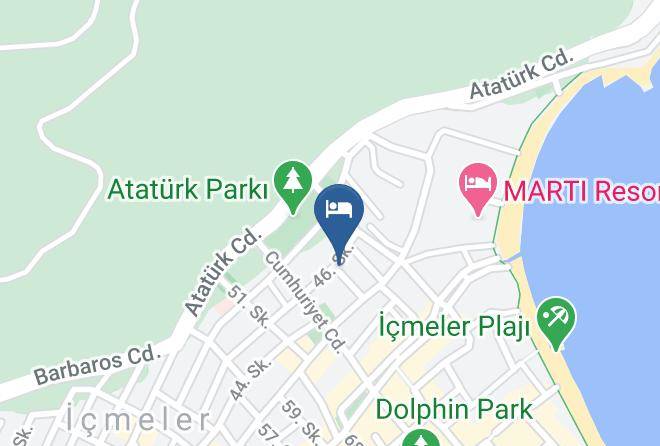 Marmaris - Mavera Boutique Hotel Maps