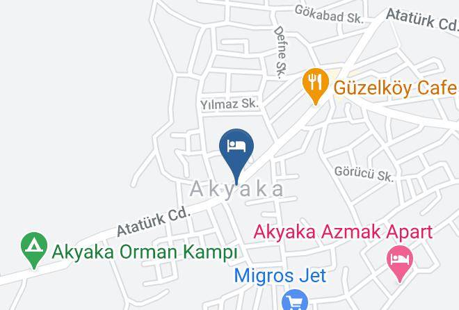 Ula - Mavera Otel Restaurant Maps