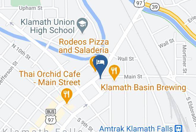 Klamath - Maverick Motel Maps