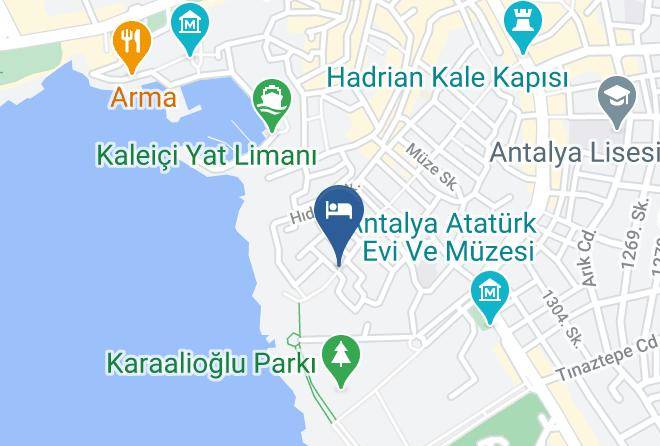 Muratpasa - Mavi & Ani Pansiyon Maps