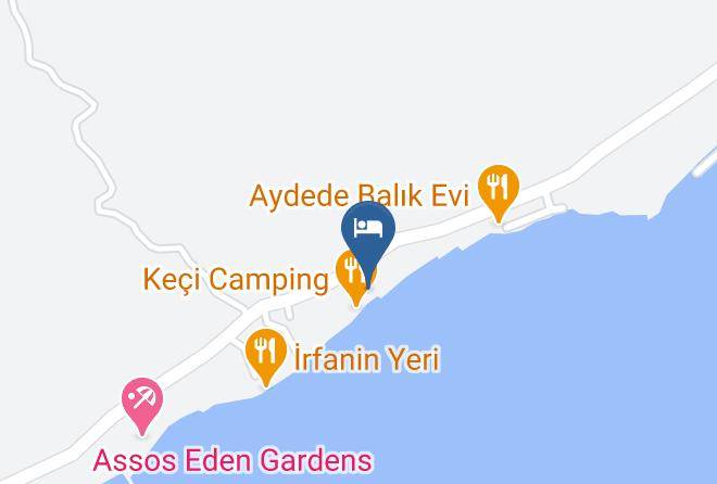 Ayvacik - Mavi Assos Beach Bungalow Kamp Maps