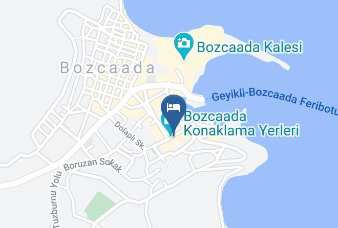 Bozcaada - Aspava Otel Maps