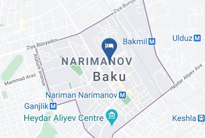 Baki - Mavi Dalga Hotel Maps