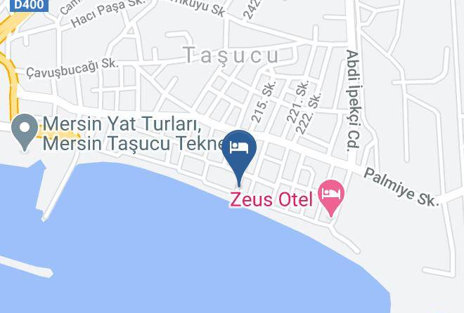 Silifke - Mavi Ikiz Otel Maps