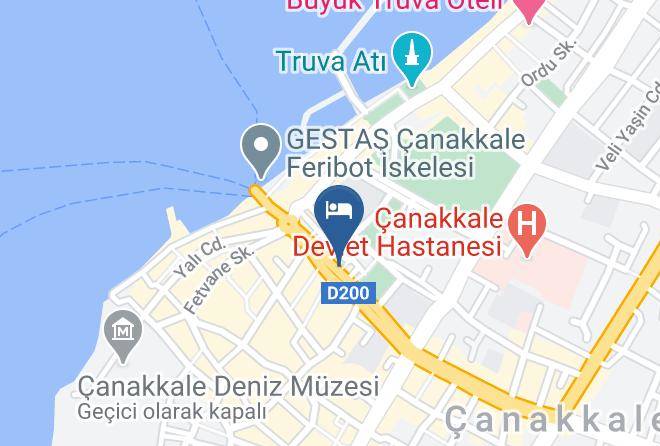 Canakkale Kemalpasa - Mavi Pansiyon Maps