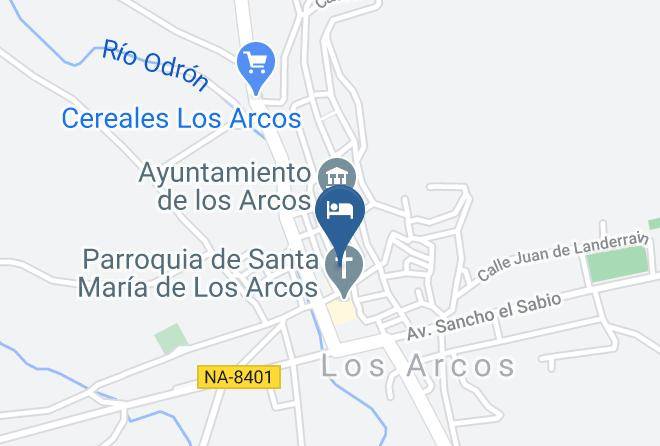 Navarra - Mavi Pension Maps