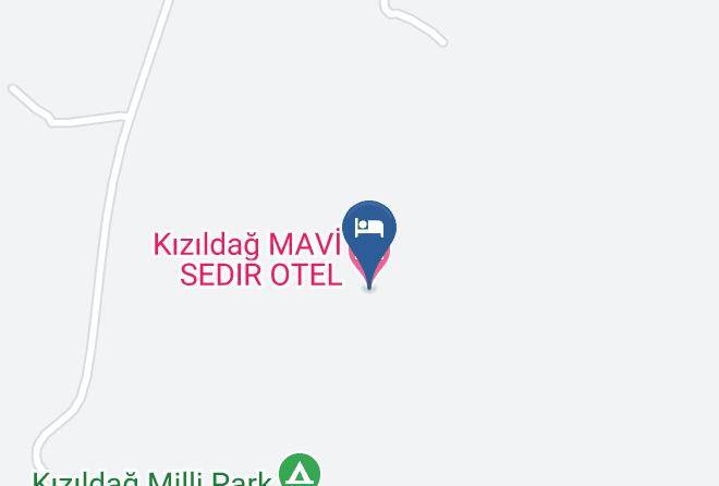 Sarkikaraagac - Kizildag Mavi Sedir Otel Maps