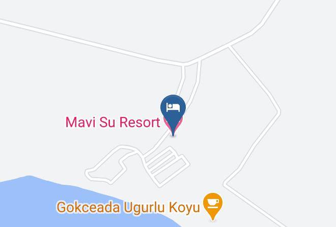 Gokceada - Mavi Su Resort Hotel Maps