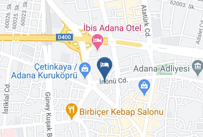 Seyhan - Mavi Surmeli Hotel Maps
