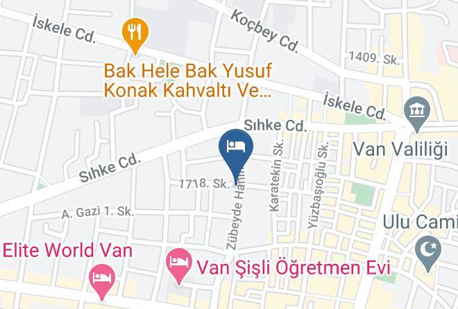 Ipekyolu - Mavi Tuana Hotel Maps