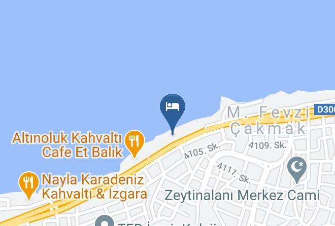 Urla - Mavi Yaka Otel Maps
