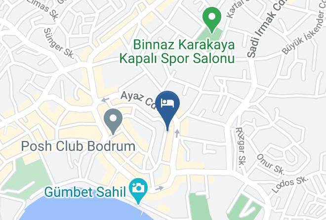 Bodrum - Mavi Yesil Yasam Hotel Maps