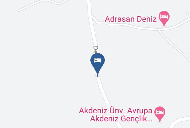 Kumluca - Maviay Hotel Maps