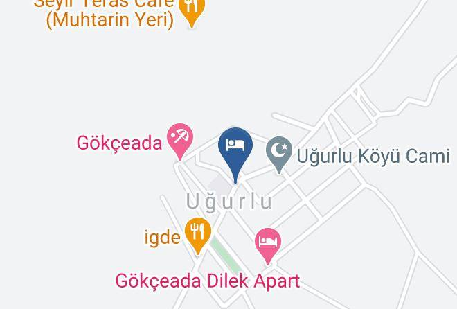 Gokceada - Mavisu Resort Hotel Maps