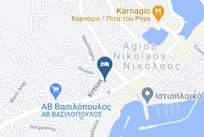Mavroforos Hotel Map