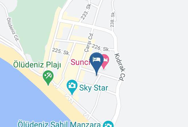 Fethiye - Mavruka Hotel Maps
